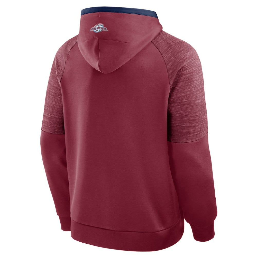 Colorado Avalanche - Fanatics Goaltender Defender Pullover Hoodie Burgundy
