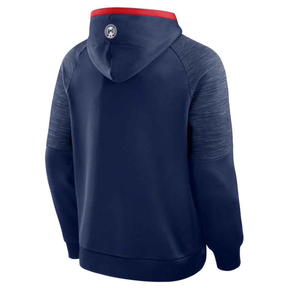 Columbus Blue Jackets - Fanatics Goaltender Defender Pullover Hoodie Navy