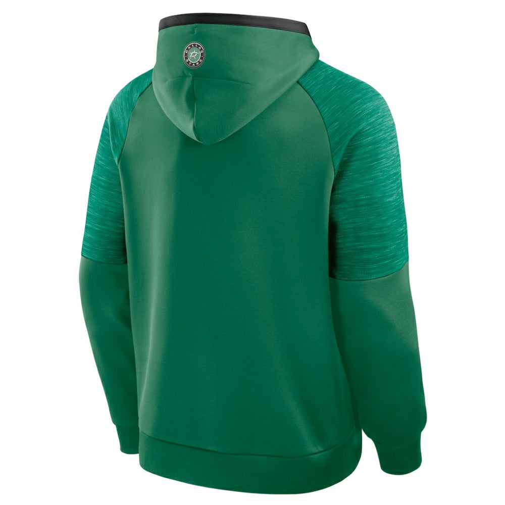 Dallas Stars - Fanatics Goaltender Defender Pullover Hoodie Kelly Green