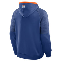 Edmonton Oilers - Fanatics Goaltender Defender Pullover Hoodie Royal