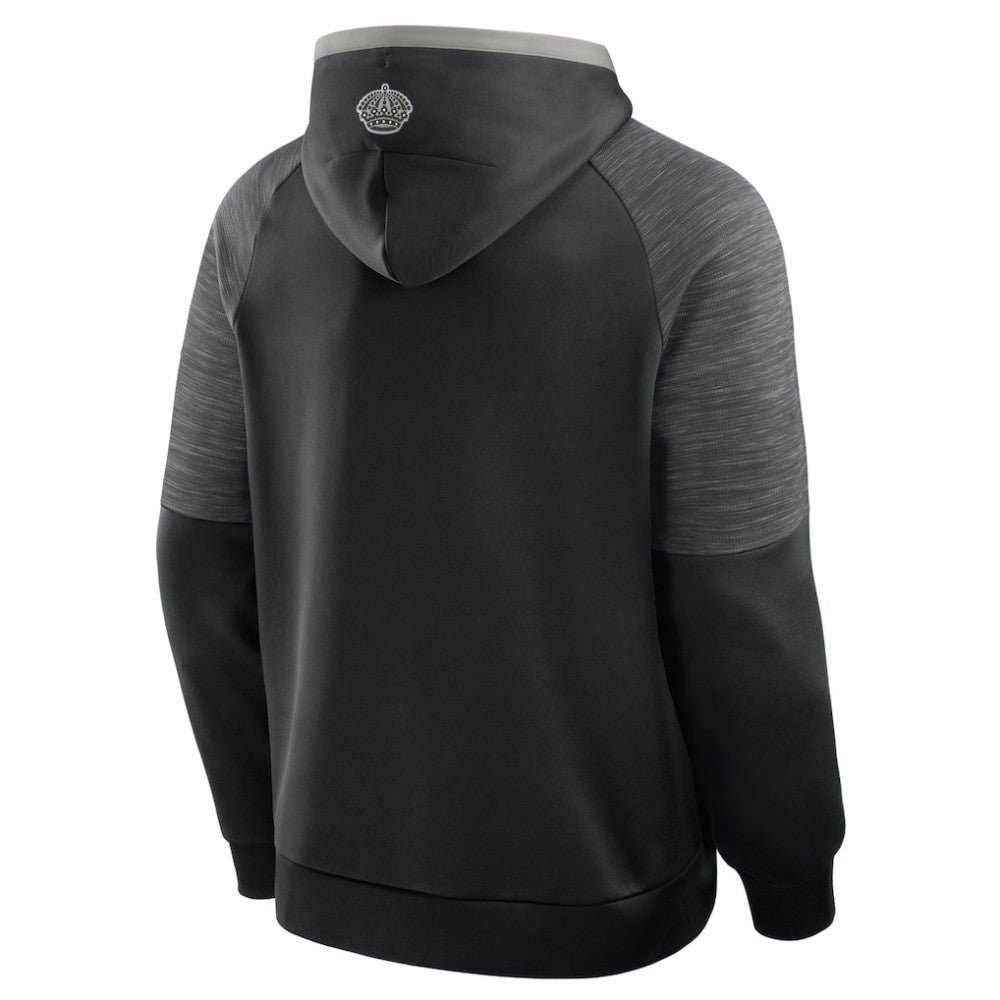 Los Angeles Kings - Fanatics Goaltender Defender Pullover Hoodie Black