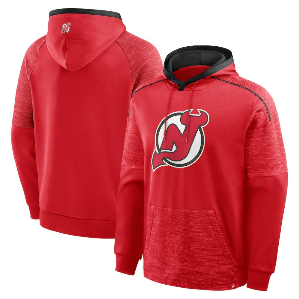 New Jersey Devils - Fanatics Goaltender Defender Pullover Hoodie Red