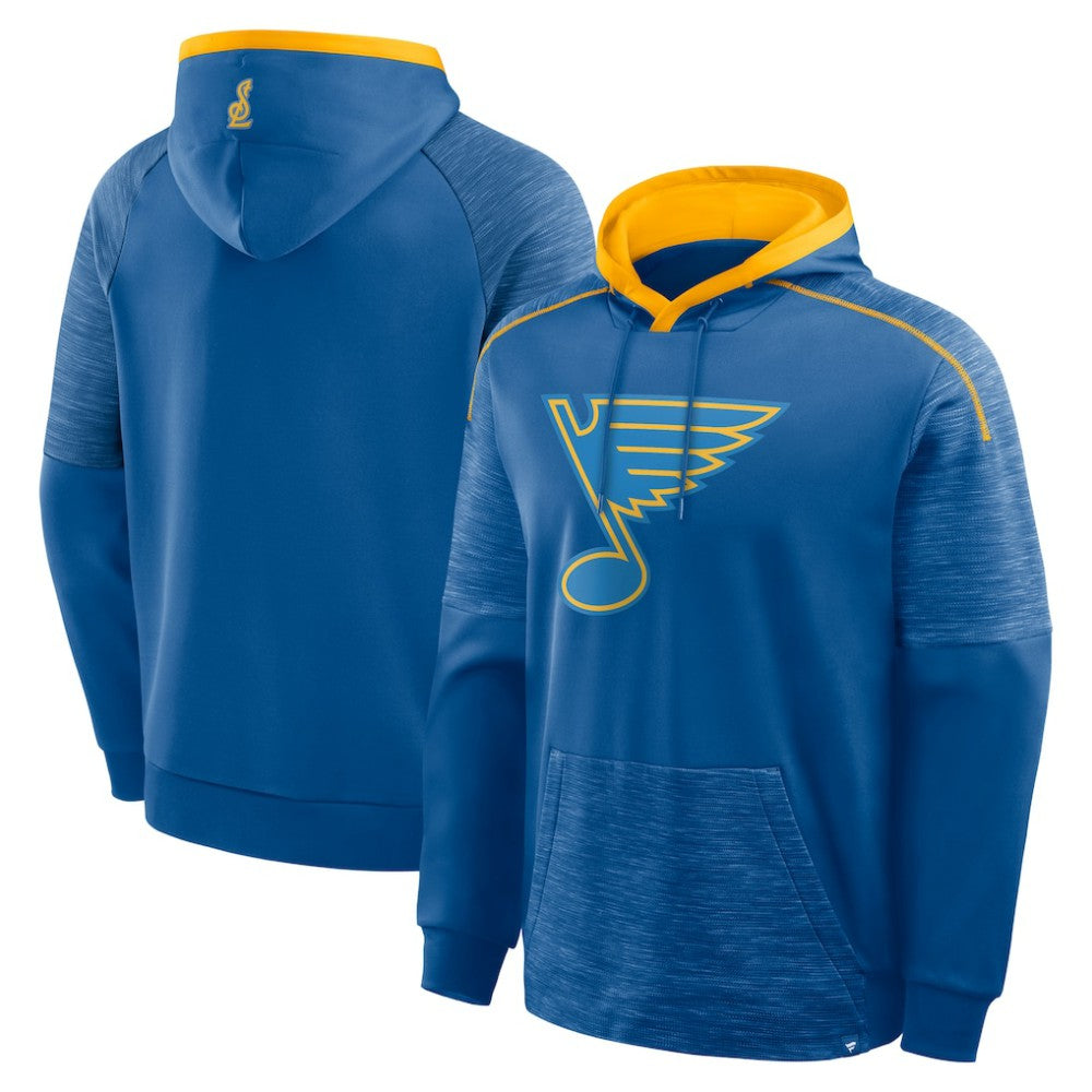 St. Louis Blues - Fanatics Goaltender Defender Pullover Hoodie Blue