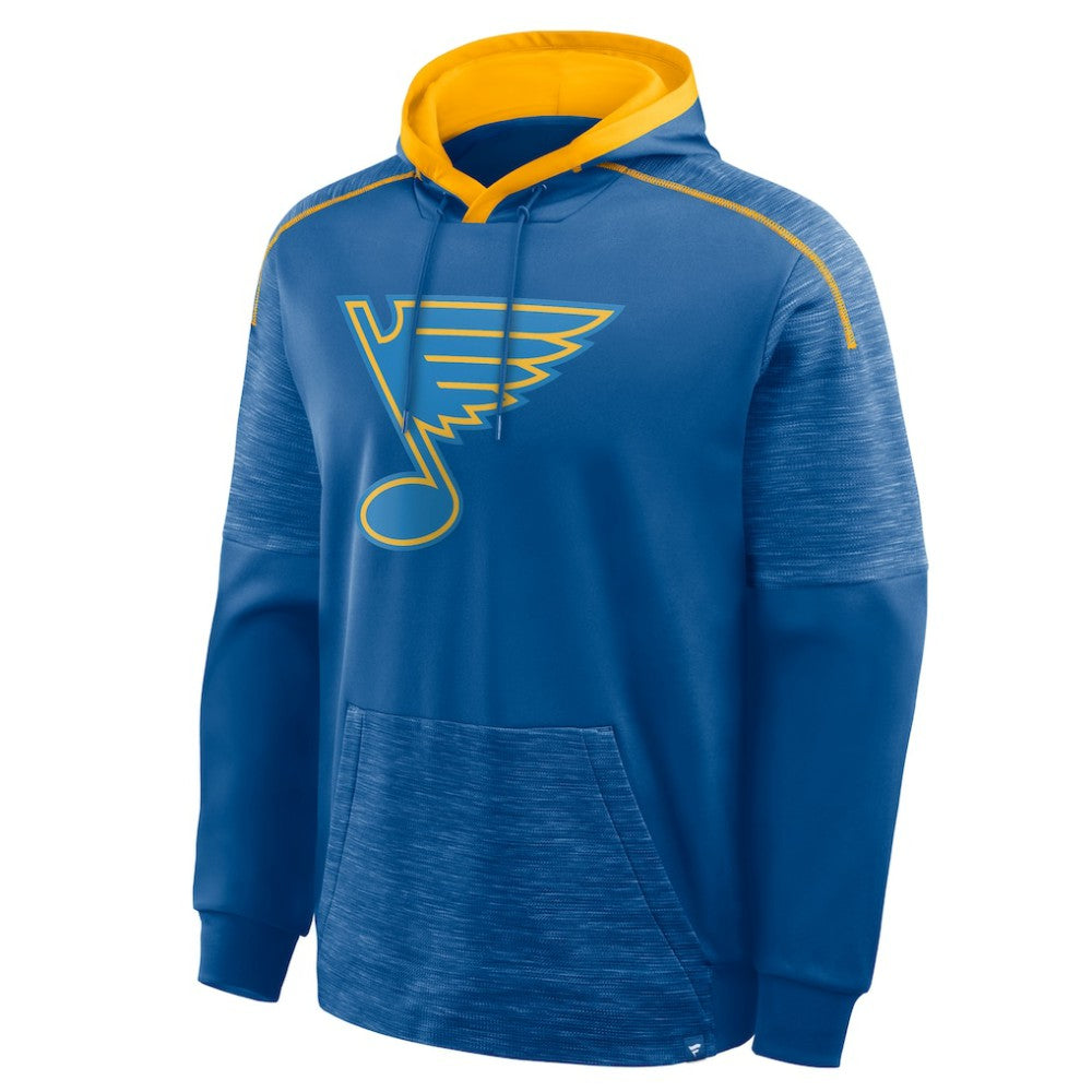 St. Louis Blues - Fanatics Goaltender Defender Pullover Hoodie Blue