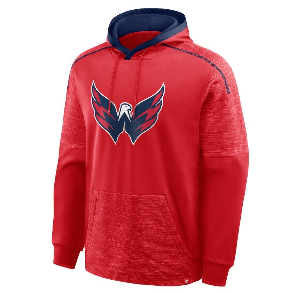 Washington Capitals Fanatics Goaltender Defender Pullover Hoodie Red