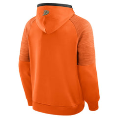 Anaheim Ducks - Fanatics Goaltender Defender Pullover Hoodie Orange