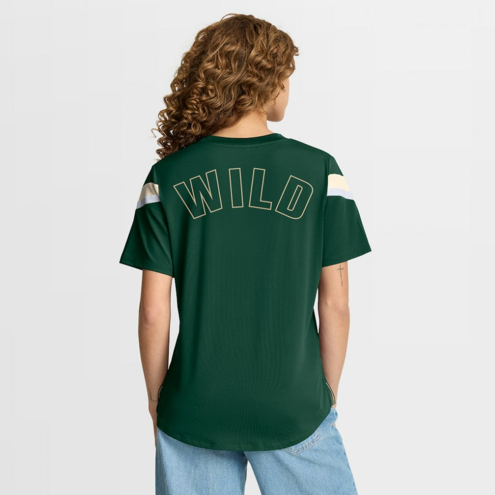 Minnesota Wild - Fanatics Women's Offside Athena T-Shirt Green