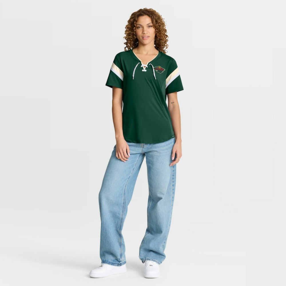 Minnesota Wild - Fanatics Women's Offside Athena T-Shirt Green