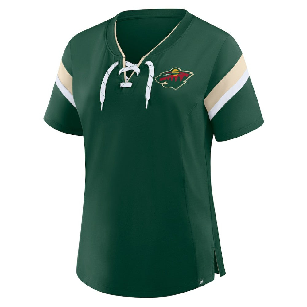 Minnesota Wild - Fanatics Women's Offside Athena T-Shirt Green