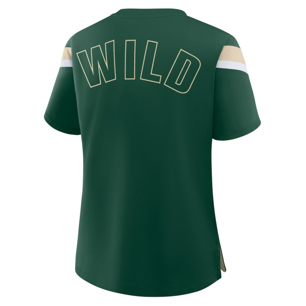 Minnesota Wild - Fanatics Women's Offside Athena T-Shirt Green