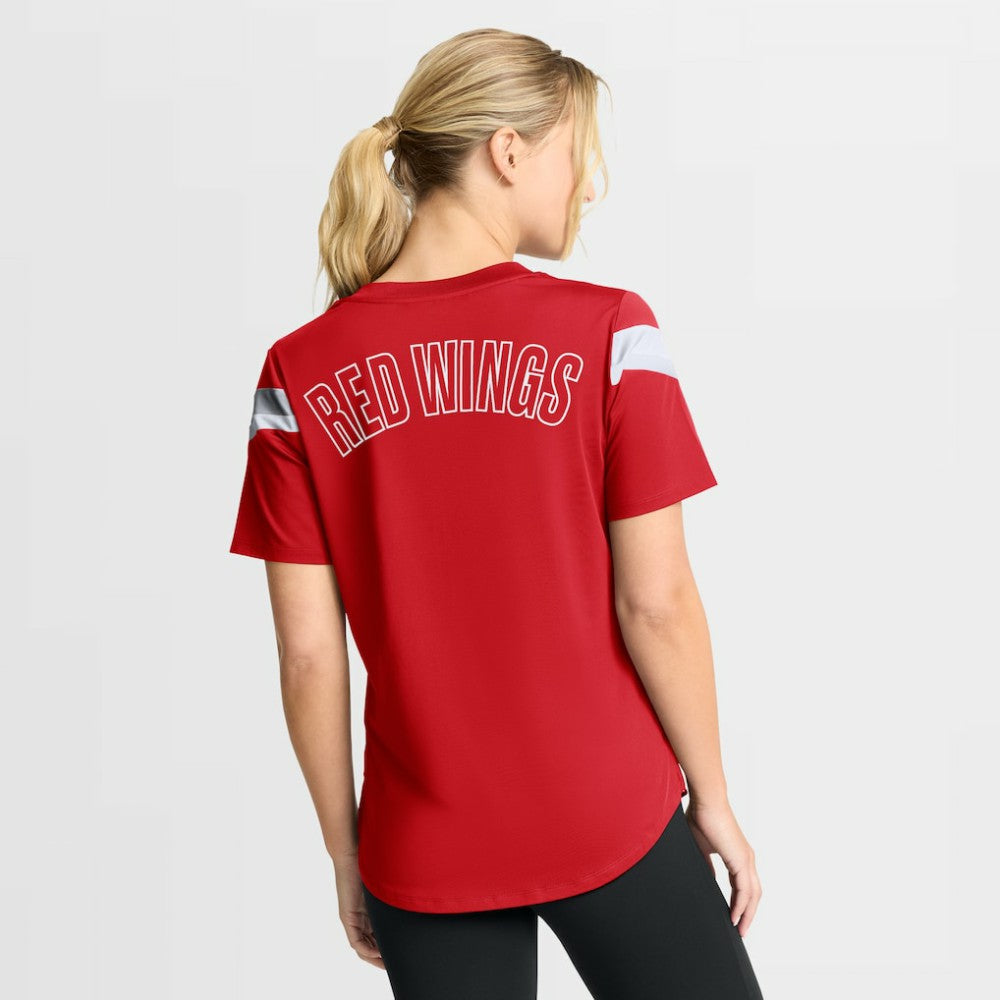 Detroit Red Wings - Fanatics Women's Offside Athena T-Shirt Red