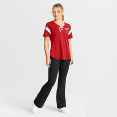 Detroit Red Wings - Fanatics Women's Offside Athena T-Shirt Red