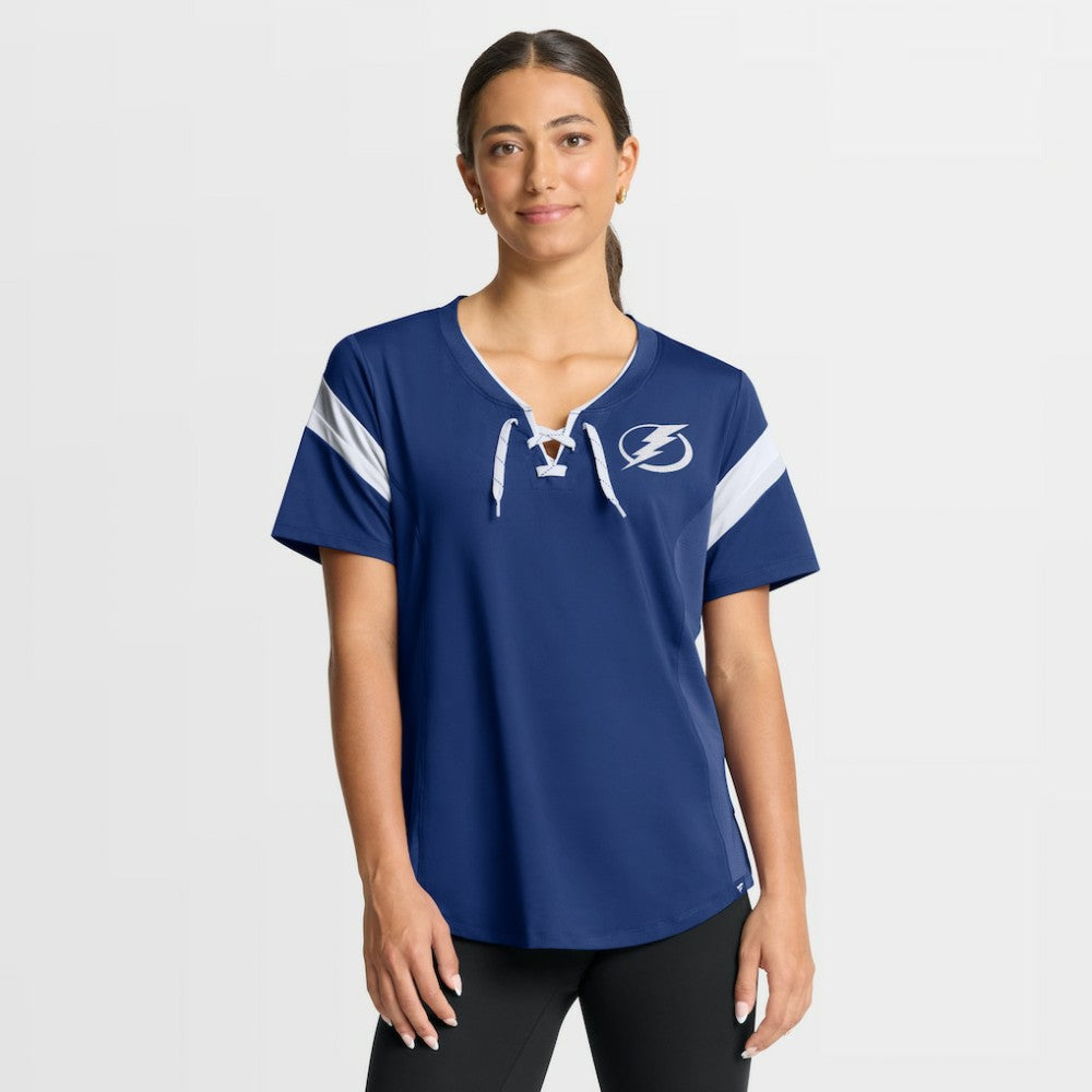 Tampa Bay Lightning - Fanatics Women's Offside Athena T-Shirt Blue