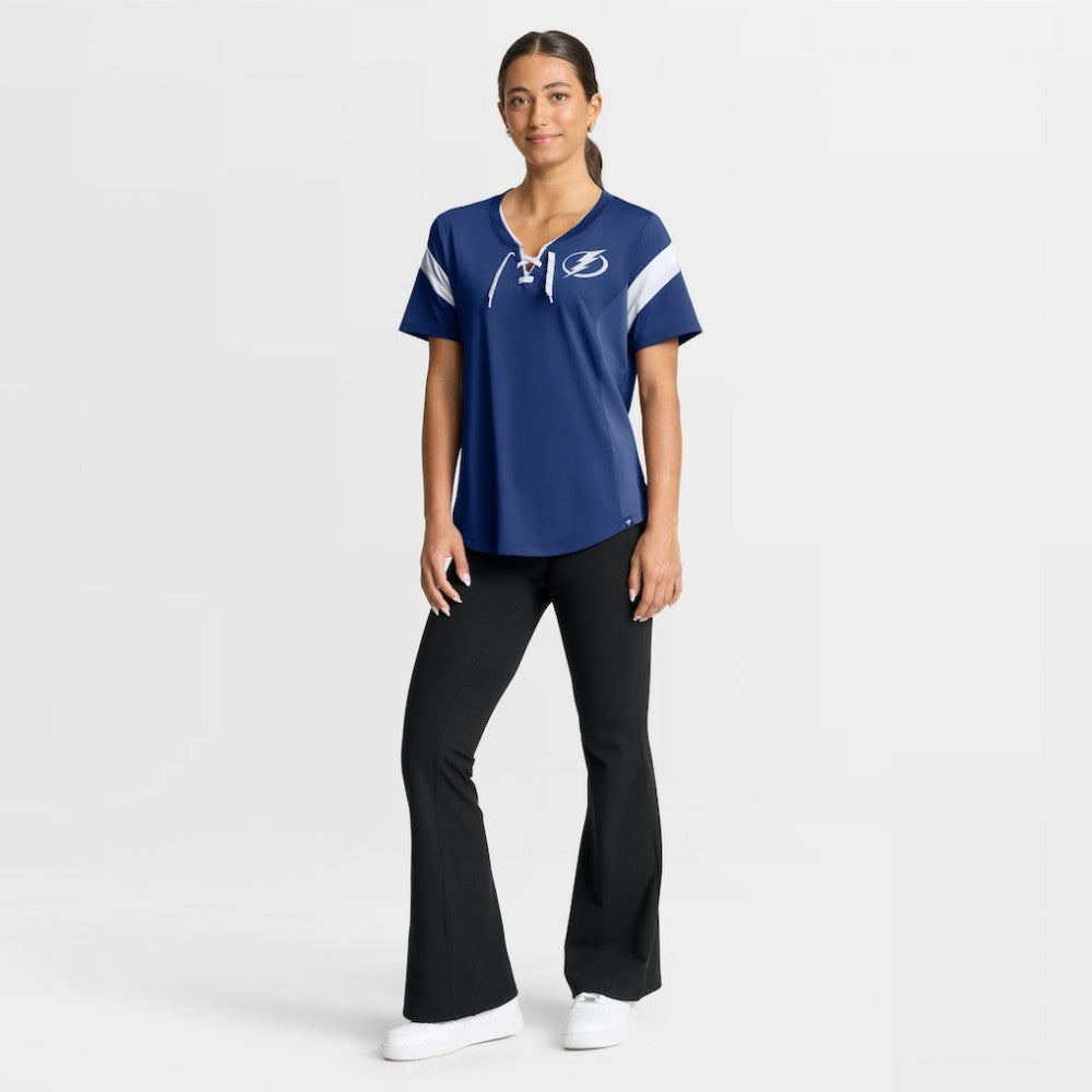 Tampa Bay Lightning - Fanatics Women's Offside Athena T-Shirt Blue