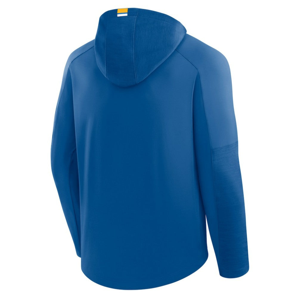 St. Louis Blues - Fanatics Penalty Shot Long Sleeve Hoodie T-Shirt Blue