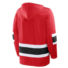 New Jersey Devils - Fanatics Prime Time Fleece Hoodie Red
