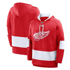 Detroit Red Wings - Fanatics Prime Time Fleece Hoodie Red
