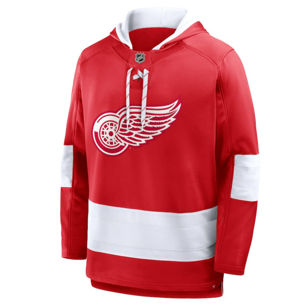 Detroit Red Wings - Fanatics Prime Time Fleece Hoodie Red
