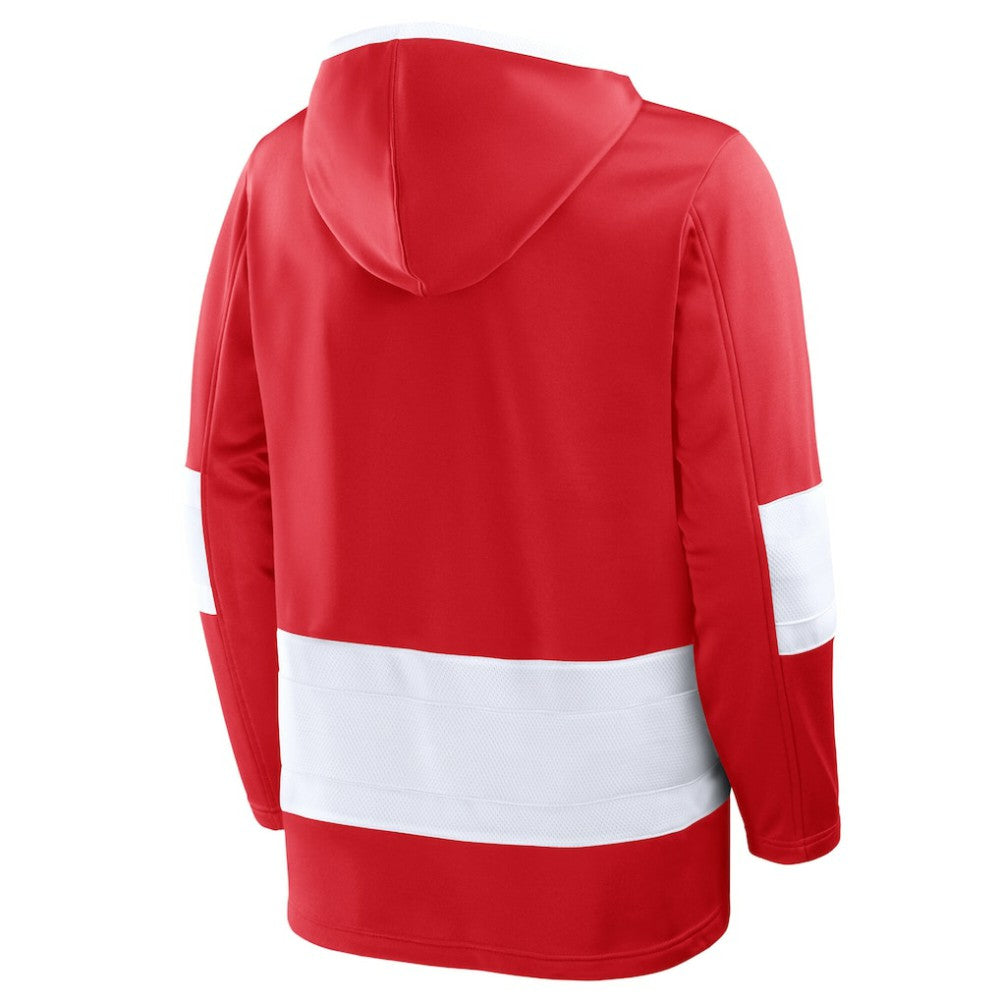 Detroit Red Wings - Fanatics Prime Time Fleece Hoodie Red