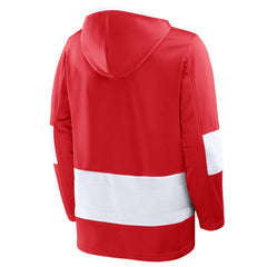 Detroit Red Wings - Fanatics Prime Time Fleece Hoodie Red