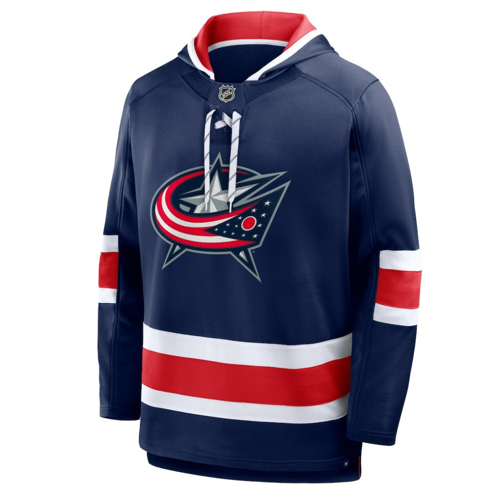 Columbus Blue Jackets - Fanatics Prime Time Fleece Hoodie Navy