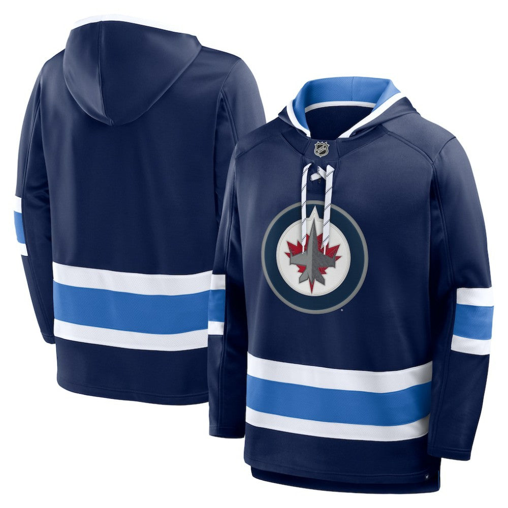 Winnipeg Jets - Fanatics Prime Time Fleece Hoodie Navy