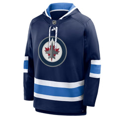 Winnipeg Jets - Fanatics Prime Time Fleece Hoodie Navy