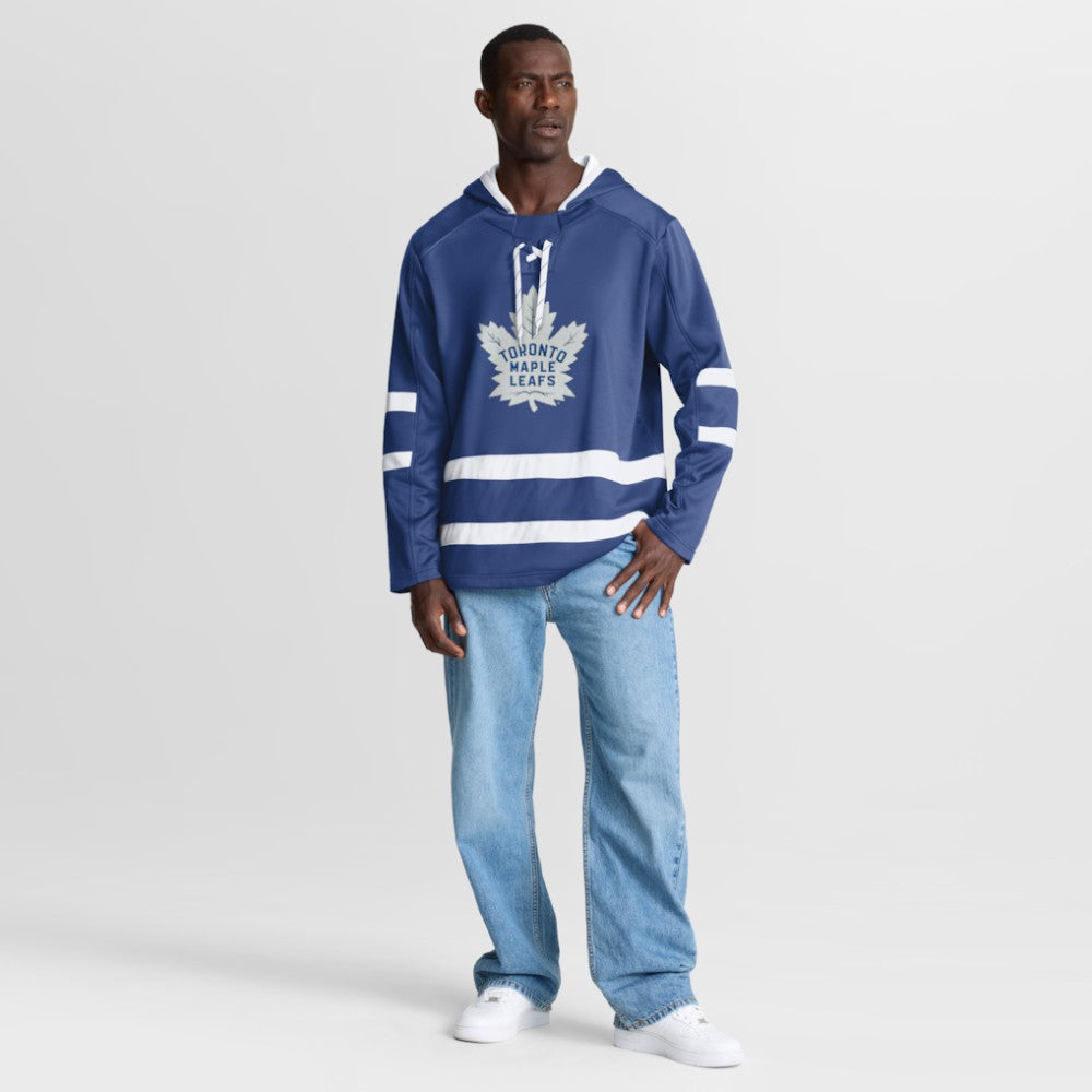 Toronto Maple Leafs - Fanatics Prime Time Fleece Hoodie Blue