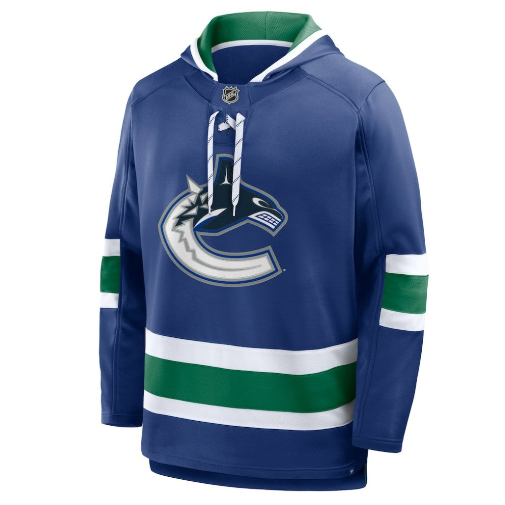Vancouver Canucks - Fanatics Prime Time Fleece Hoodie Blue