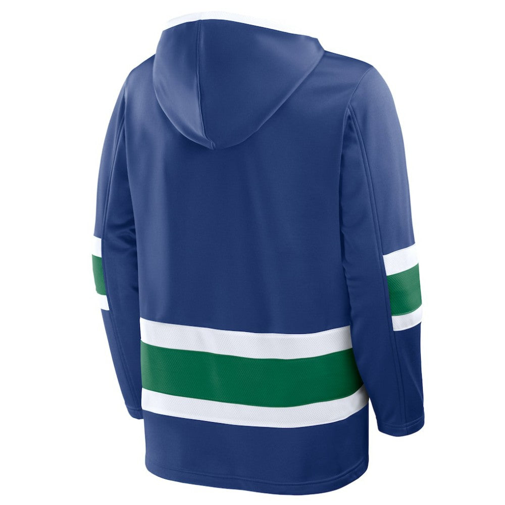 Vancouver Canucks - Fanatics Prime Time Fleece Hoodie Blue
