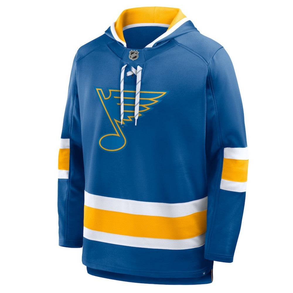 St. Louis Blues - Fanatics Prime Time Fleece Hoodie Blue