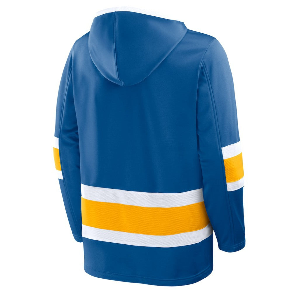 St. Louis Blues - Fanatics Prime Time Fleece Hoodie Blue