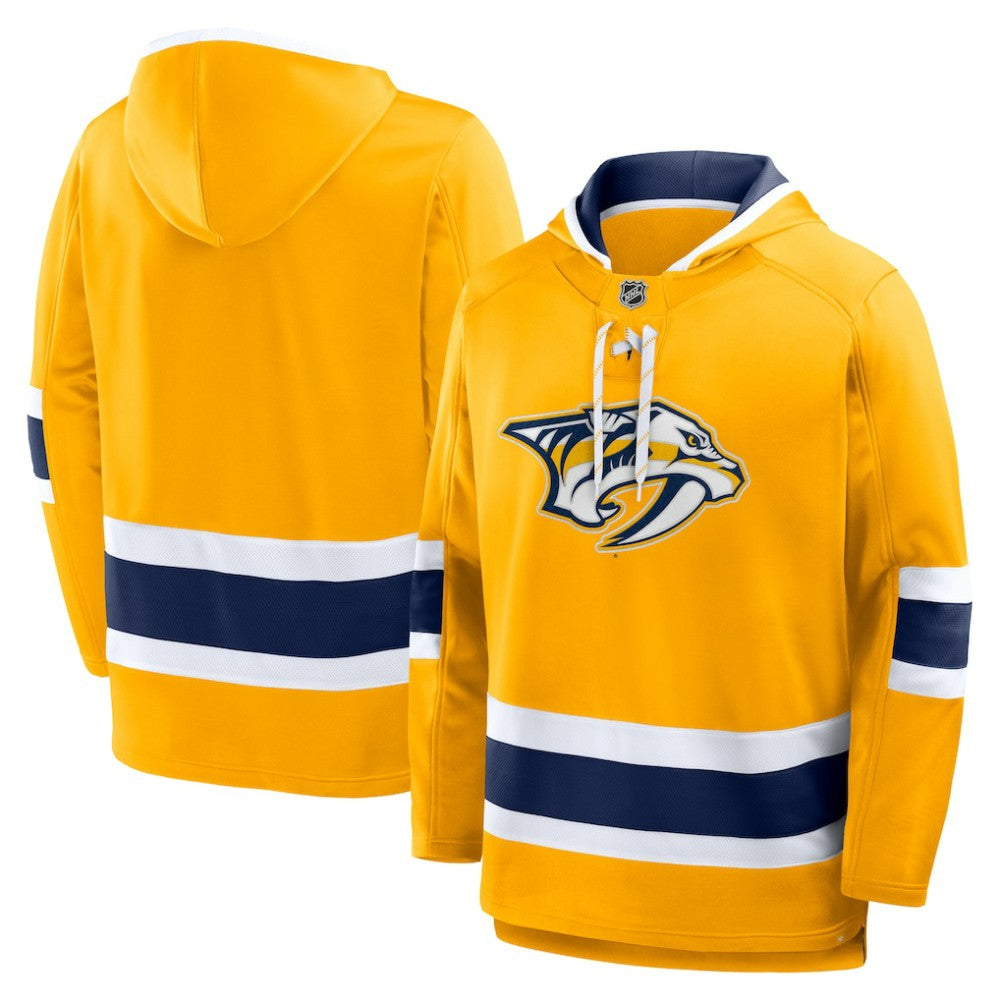 Nashville Predators - Fanatics Prime Time Fleece Hoodie Gold