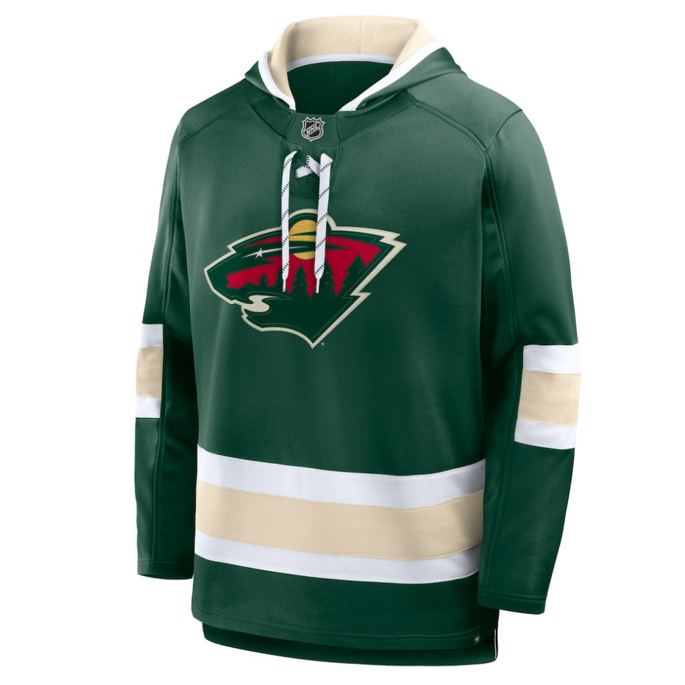 Minnesota Wild - Fanatics Prime Time Fleece Hoodie Green