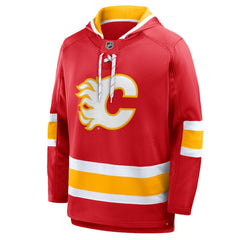 Calgary Flames - Fanatics Prime Time Fleece Hoodie Red