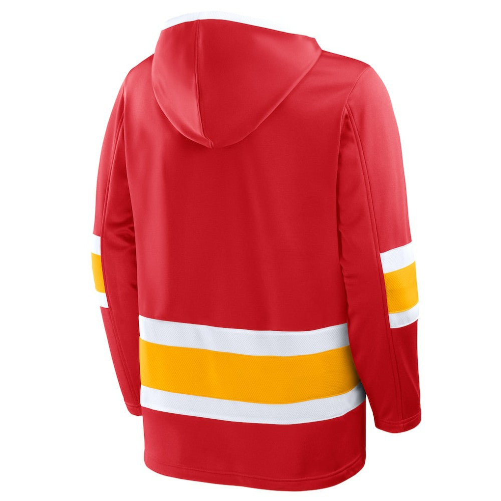 Calgary Flames - Fanatics Prime Time Fleece Hoodie Red
