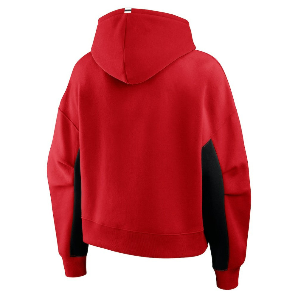 New Jersey Devils - Fanatics Women's Back Check Boxy Hoodie Red