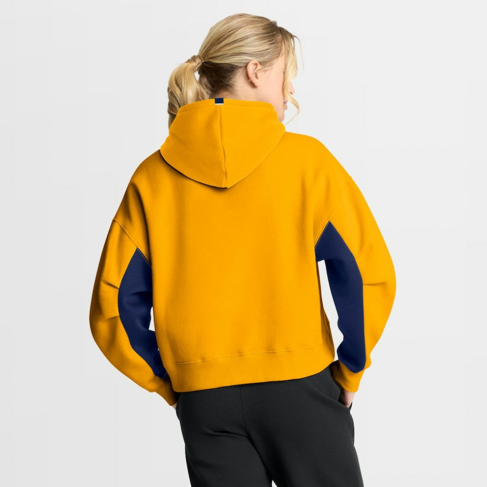 Nashville Predators - Fanatics Women's Back Check Boxy Hoodie Gold