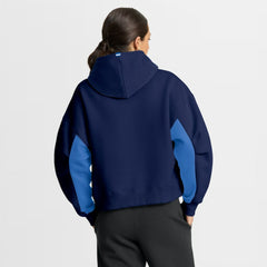 Winnipeg Jets - Fanatics Women's Back Check Boxy Hoodie Navy