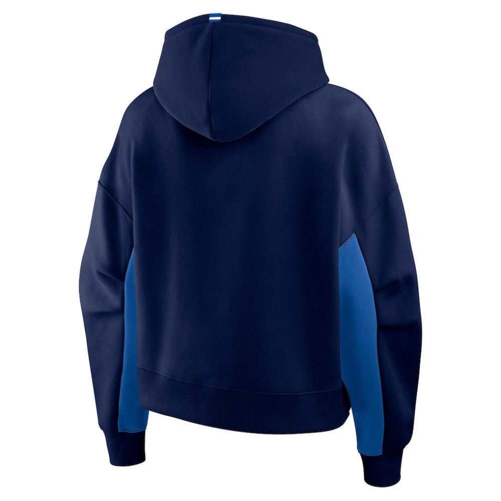 Winnipeg Jets - Fanatics Women's Back Check Boxy Hoodie Navy