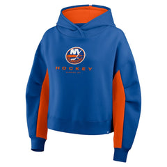 New York Islanders - Fanatics Women's Back Check Boxy Hoodie Royal