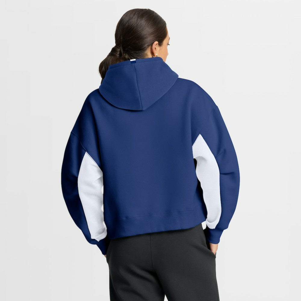 Tampa Bay Lightning - Fanatics Women's Back Check Boxy Hoodie Blue