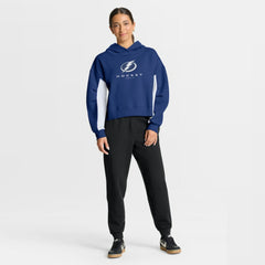 Tampa Bay Lightning - Fanatics Women's Back Check Boxy Hoodie Blue