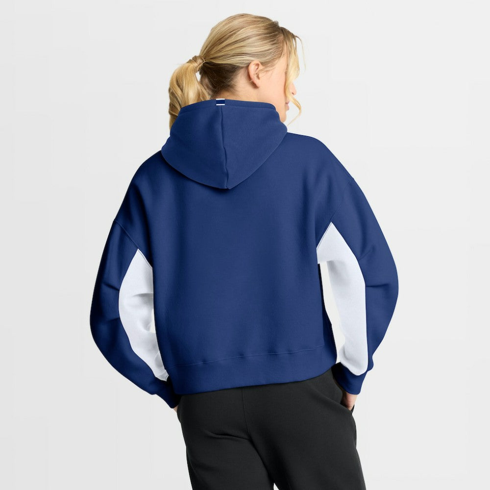 Toronto Maple Leafs - Fanatics Women's Back Check Boxy Hoodie Blue