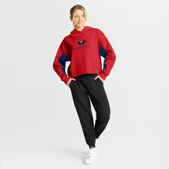 Washington Capitals Fanatics Women's Back Check Boxy Hoodie Red