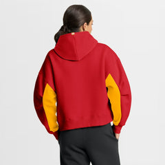 Calgary Flames - Fanatics Women's Back Check Boxy Hoodie Red