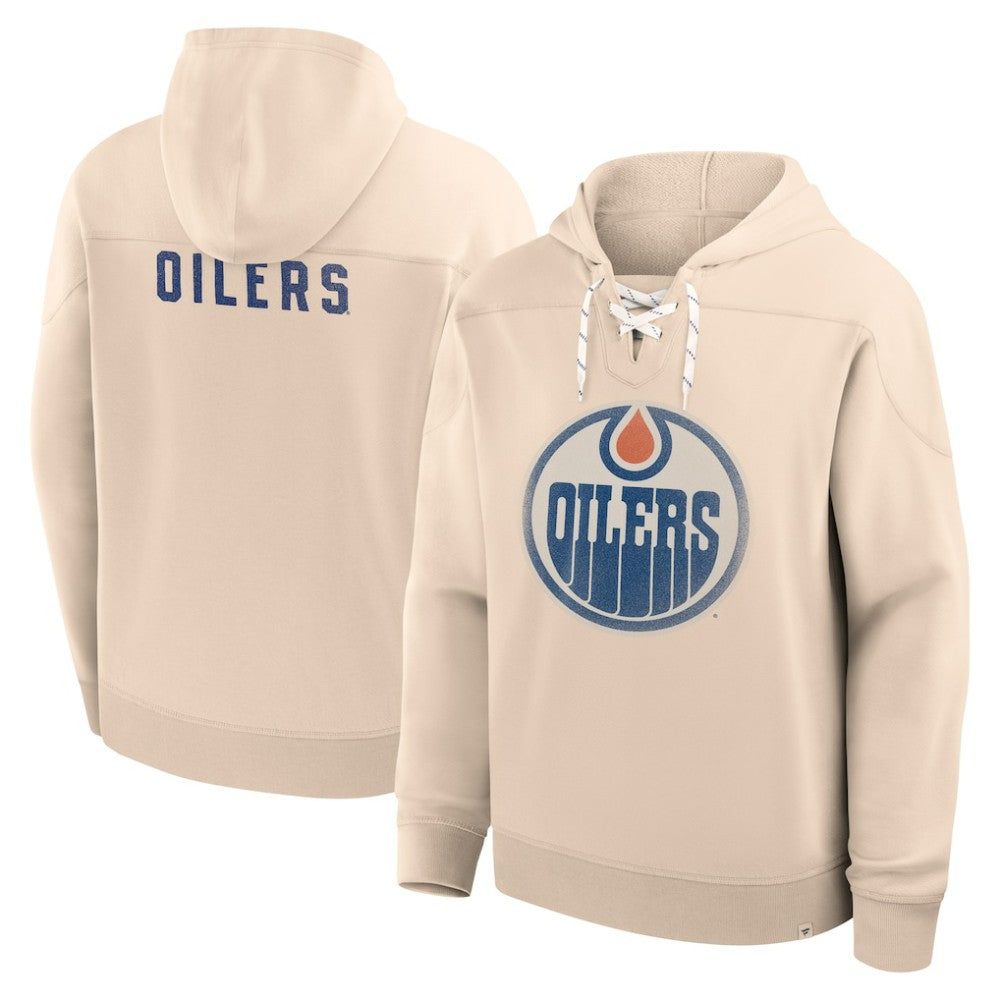 Edmonton Oilers - Fanatics Vintage Hoodie Cream