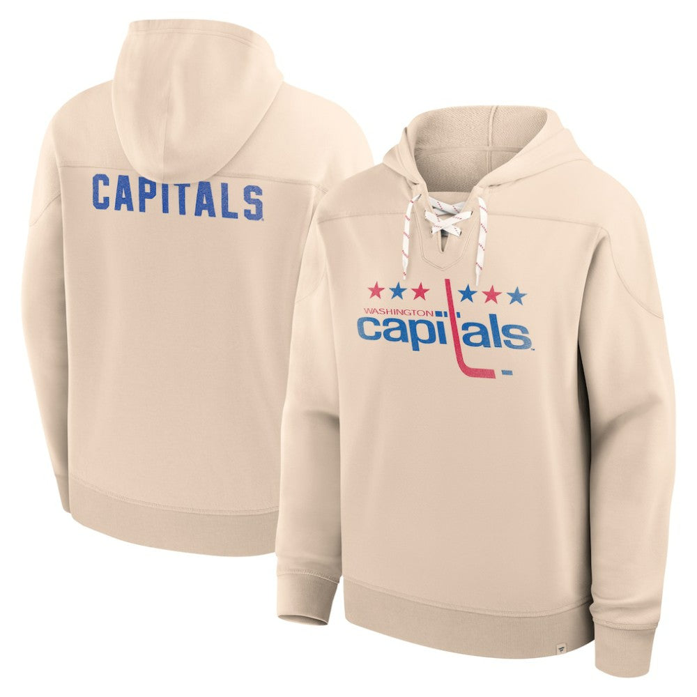 Washington Capitals Fanatics Vintage Hoodie Cream