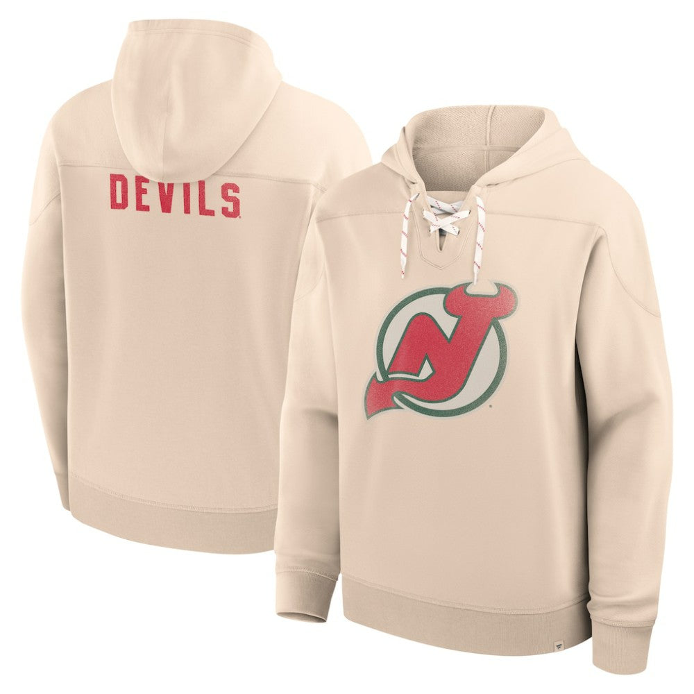 New Jersey Devils - Fanatics Vintage Hoodie Cream