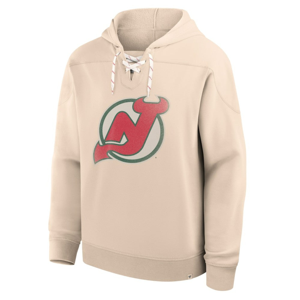 New Jersey Devils - Fanatics Vintage Hoodie Cream